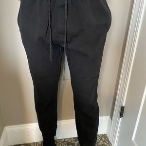 Black joggers